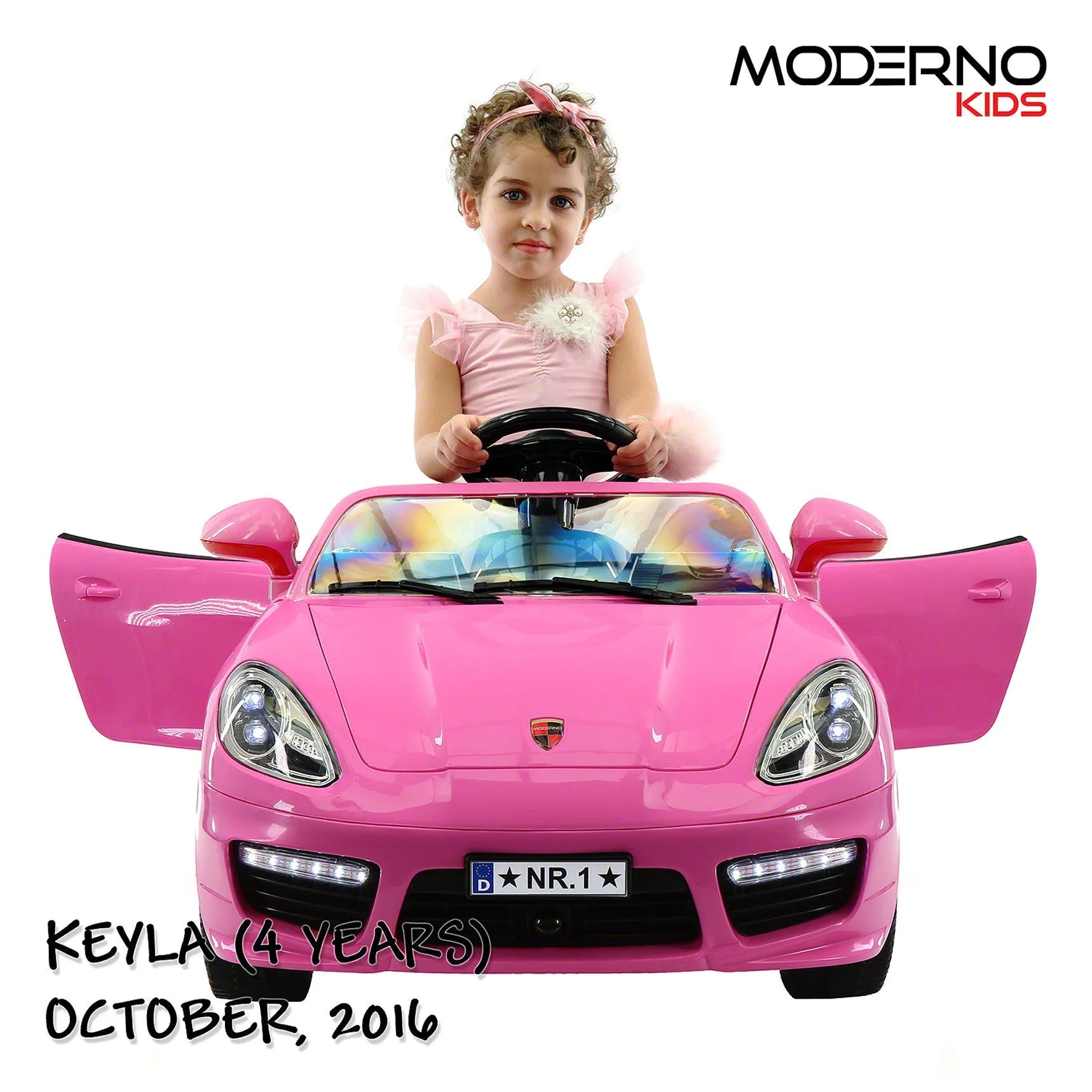 Kiddie Roadster 12v Kids Electric Ride-on Car With R/c Parental Remote | Pink