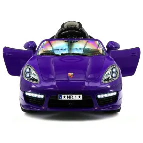 Kiddie Roadster 12v Kids Electric Ride-on Car With R/c Parental Remote | Purple