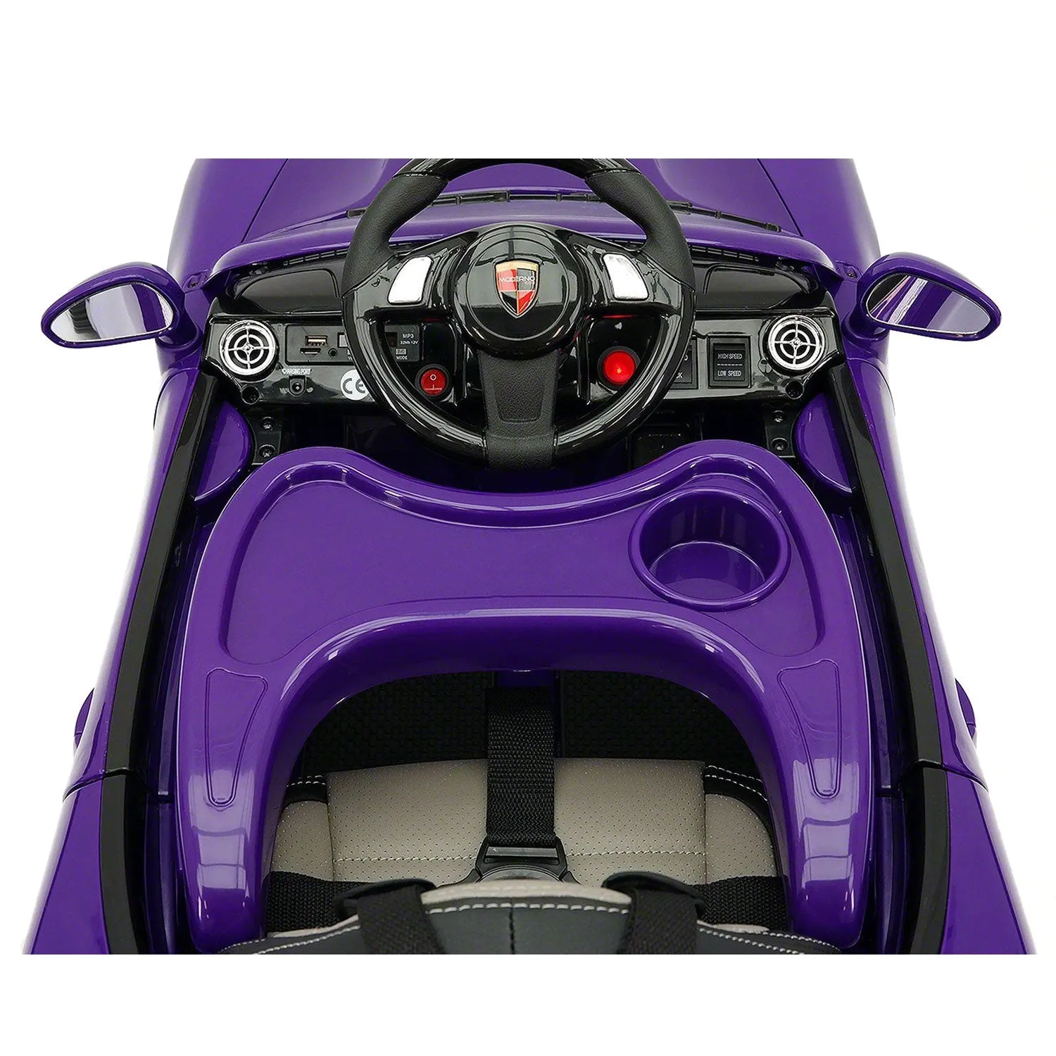 Kiddie Roadster 12v Kids Electric Ride-on Car With R/c Parental Remote | Purple