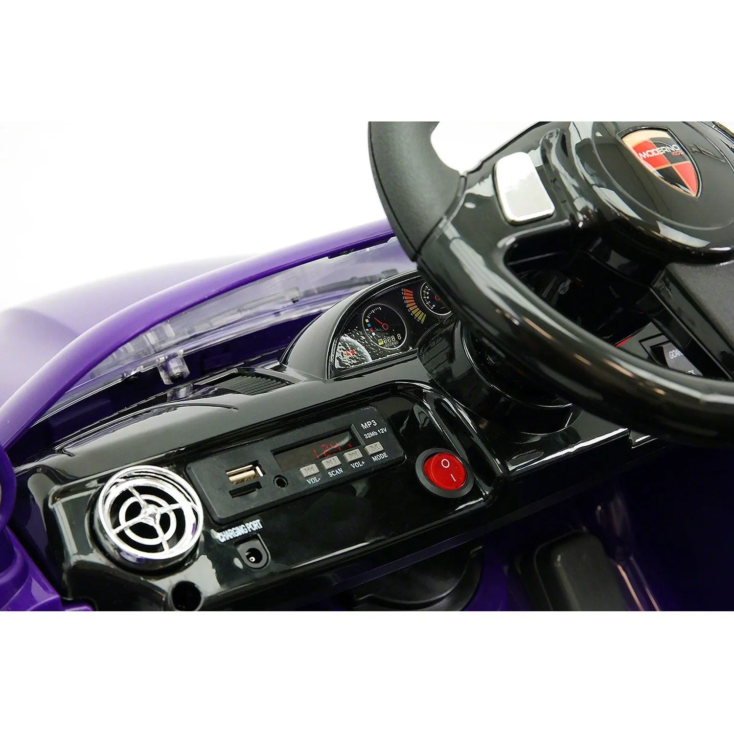 Kiddie Roadster 12v Kids Electric Ride-on Car With R/c Parental Remote | Purple