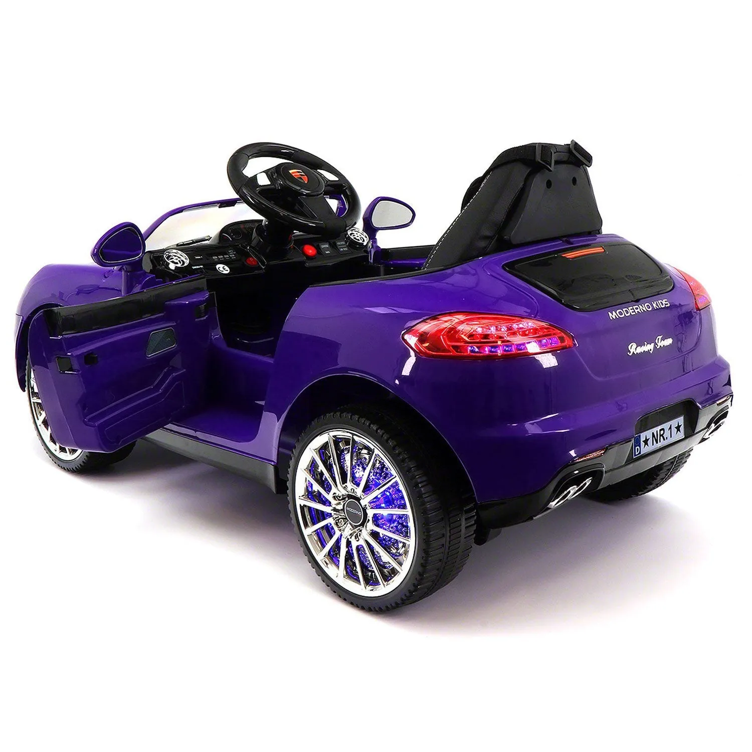 Kiddie Roadster 12v Kids Electric Ride-on Car With R/c Parental Remote | Purple