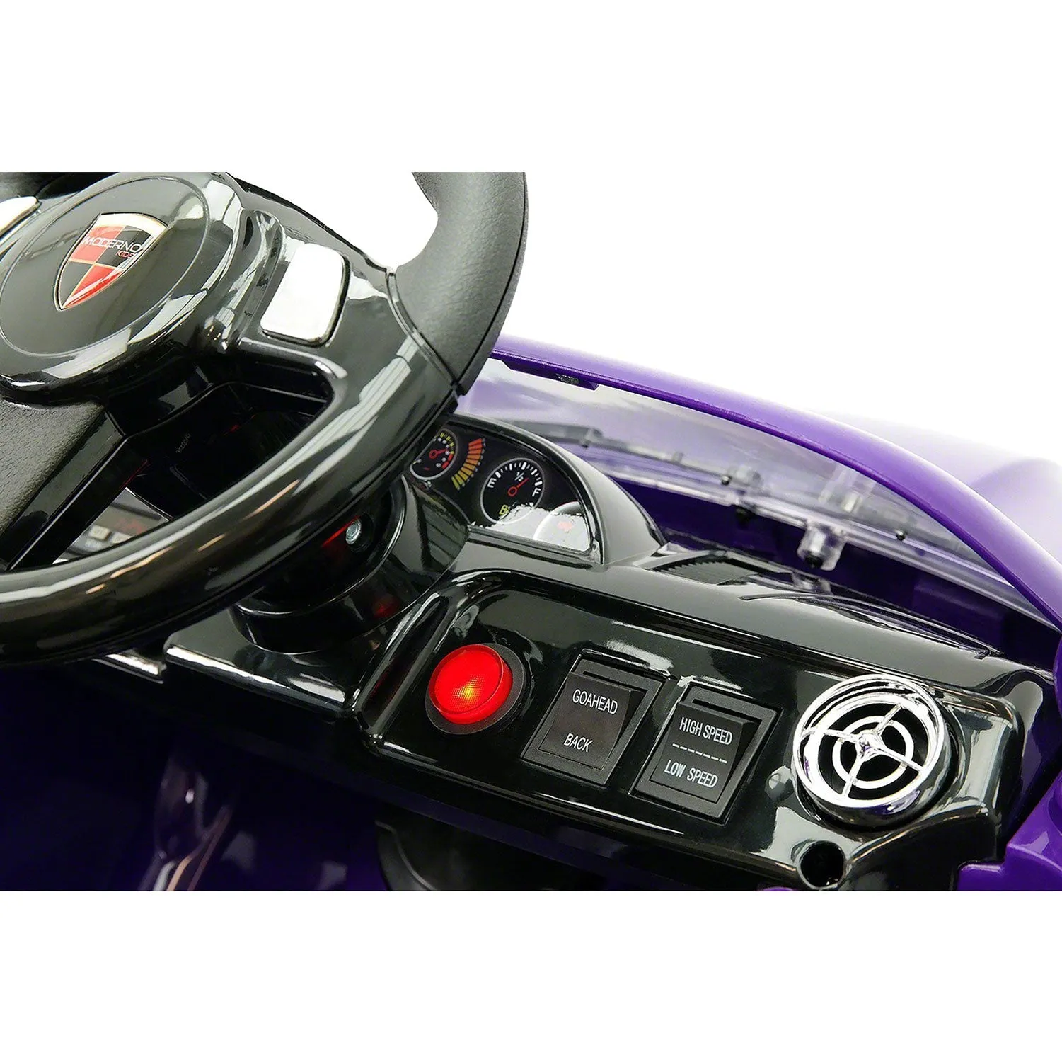 Kiddie Roadster 12v Kids Electric Ride-on Car With R/c Parental Remote | Purple