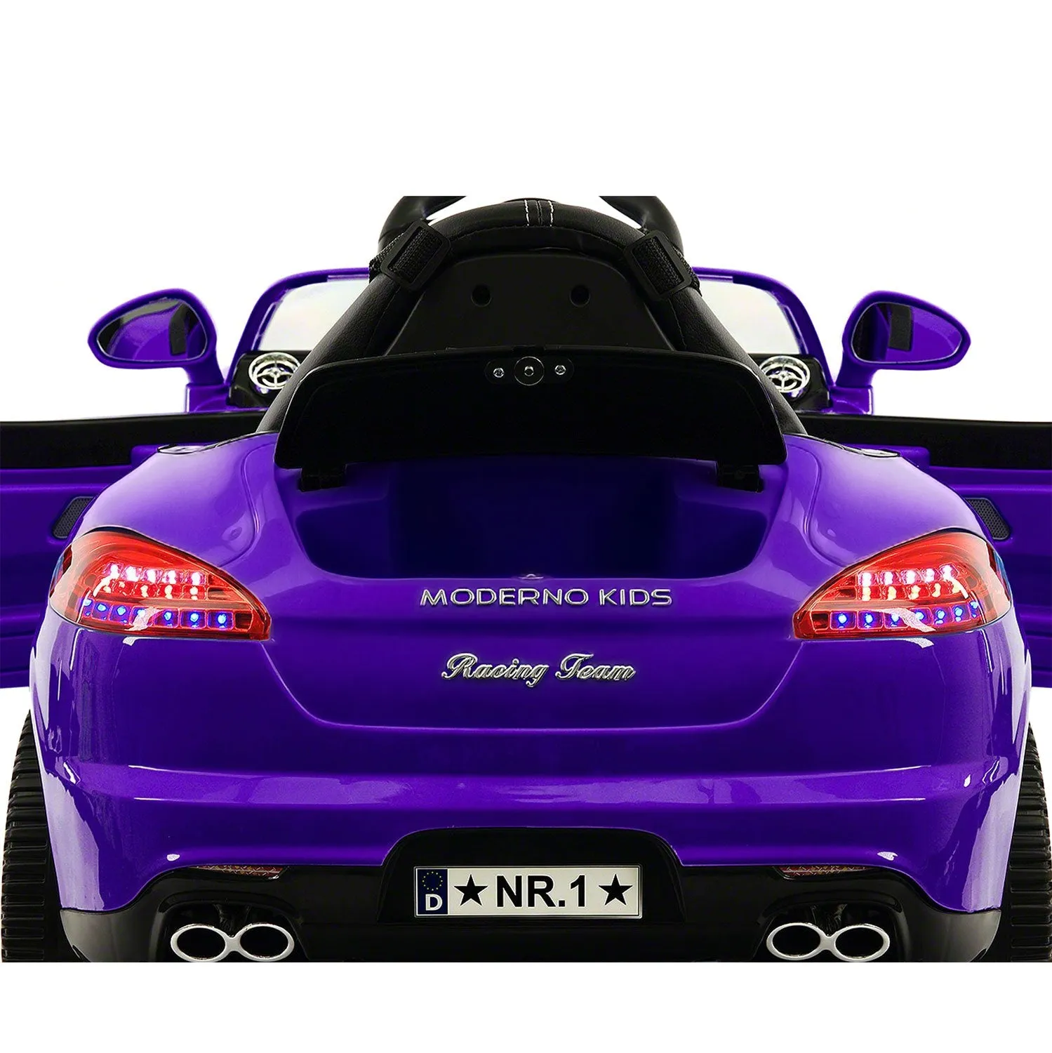 Kiddie Roadster 12v Kids Electric Ride-on Car With R/c Parental Remote | Purple