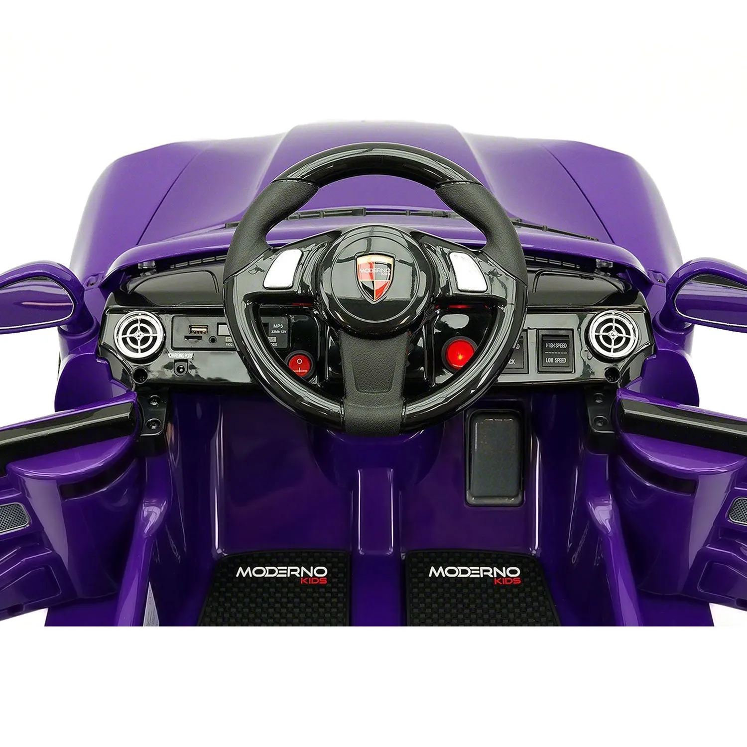 Kiddie Roadster 12v Kids Electric Ride-on Car With R/c Parental Remote | Purple
