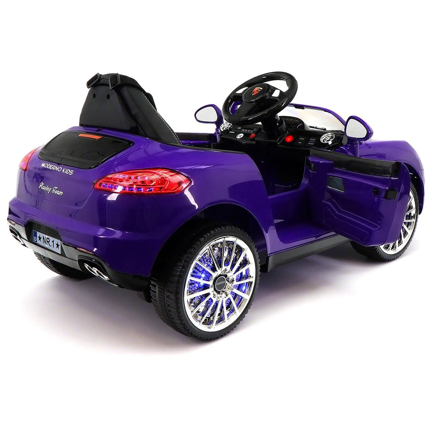 Kiddie Roadster 12v Kids Electric Ride-on Car With R/c Parental Remote | Purple