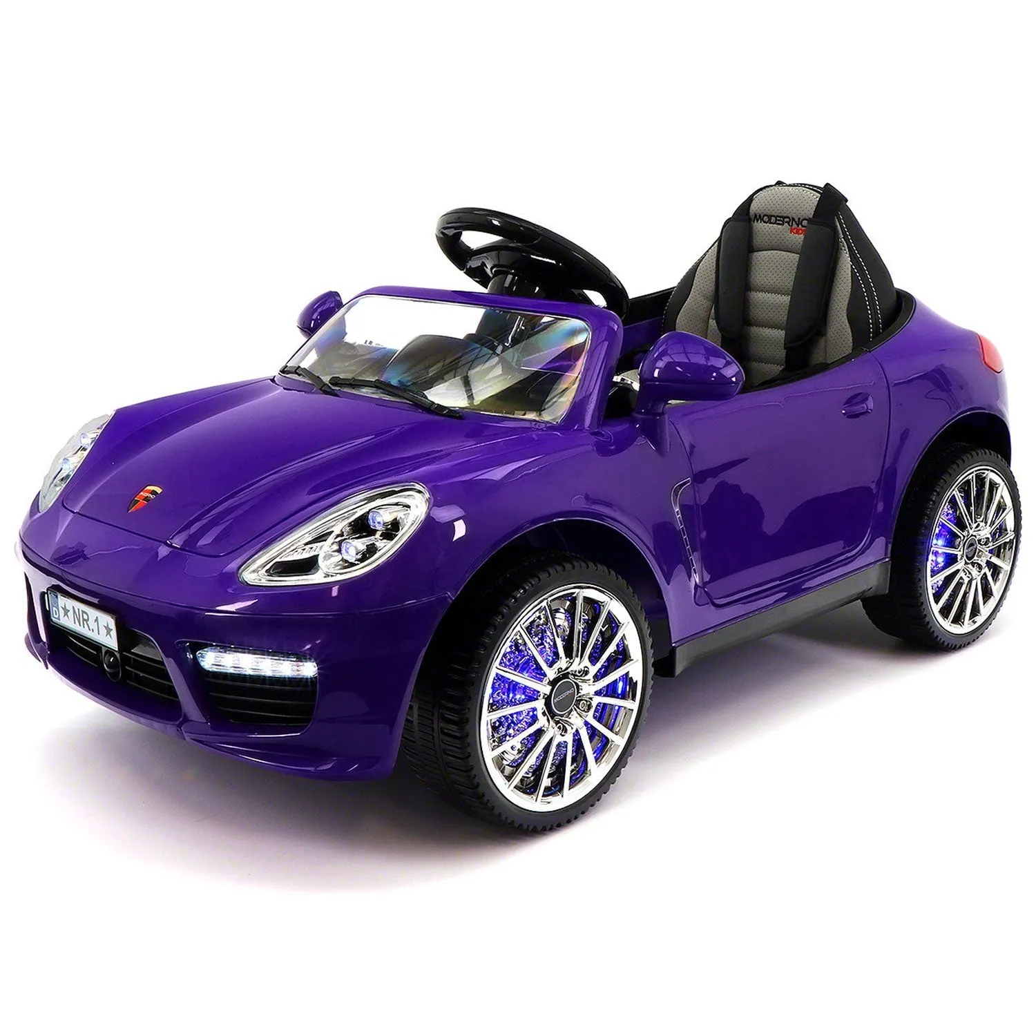 Kiddie Roadster 12v Kids Electric Ride-on Car With R/c Parental Remote | Purple