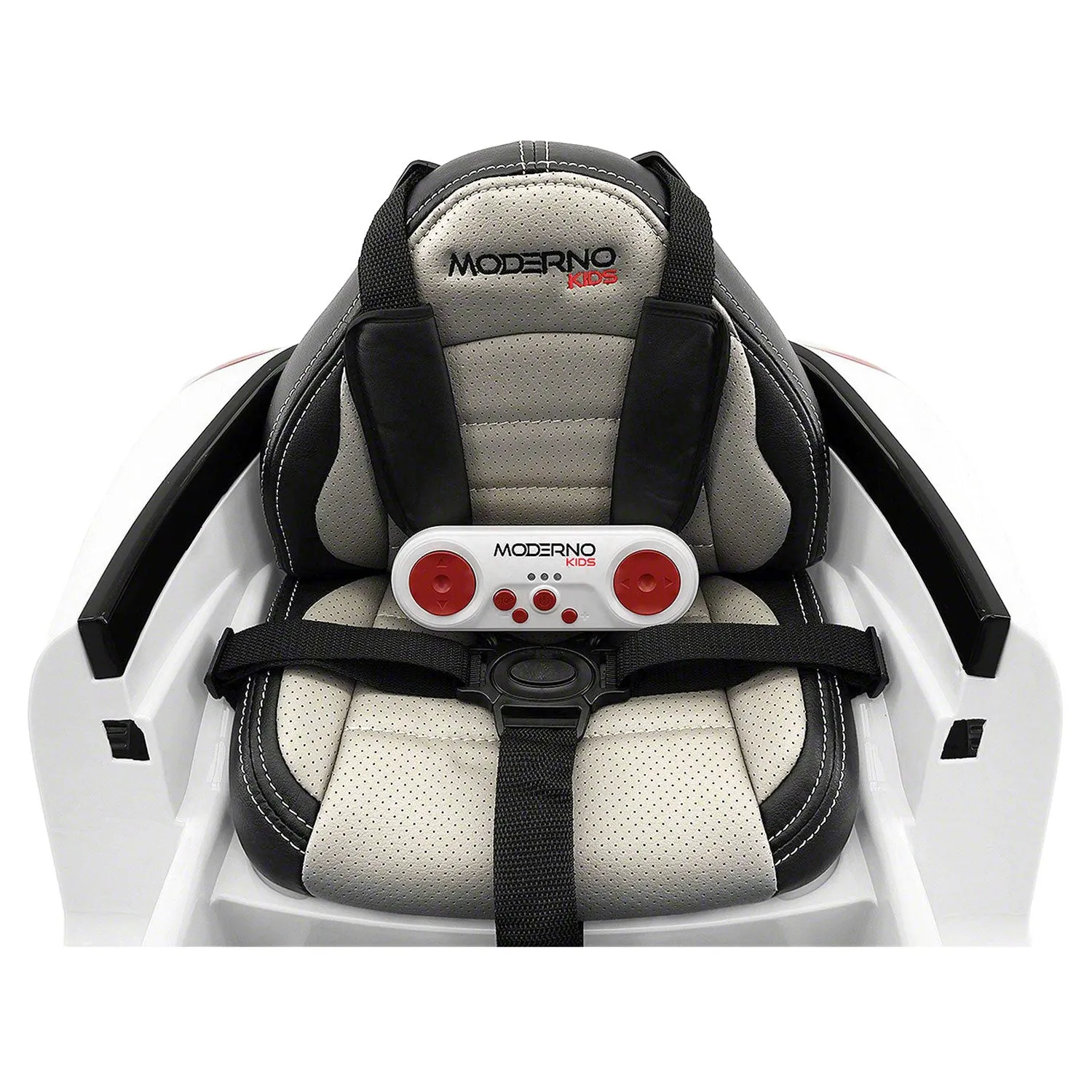 Kiddie Roadster 12v Kids Electric Ride-on Car With R/c Parental Remote | White