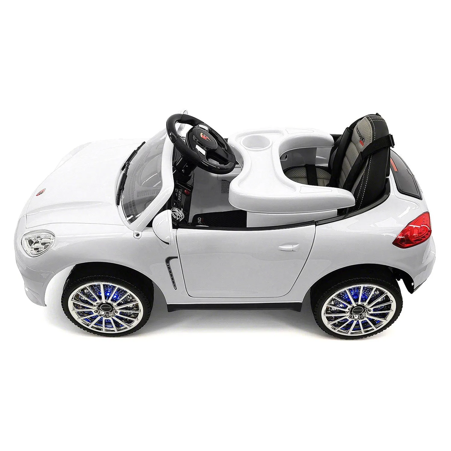 Kiddie Roadster 12v Kids Electric Ride-on Car With R/c Parental Remote | White