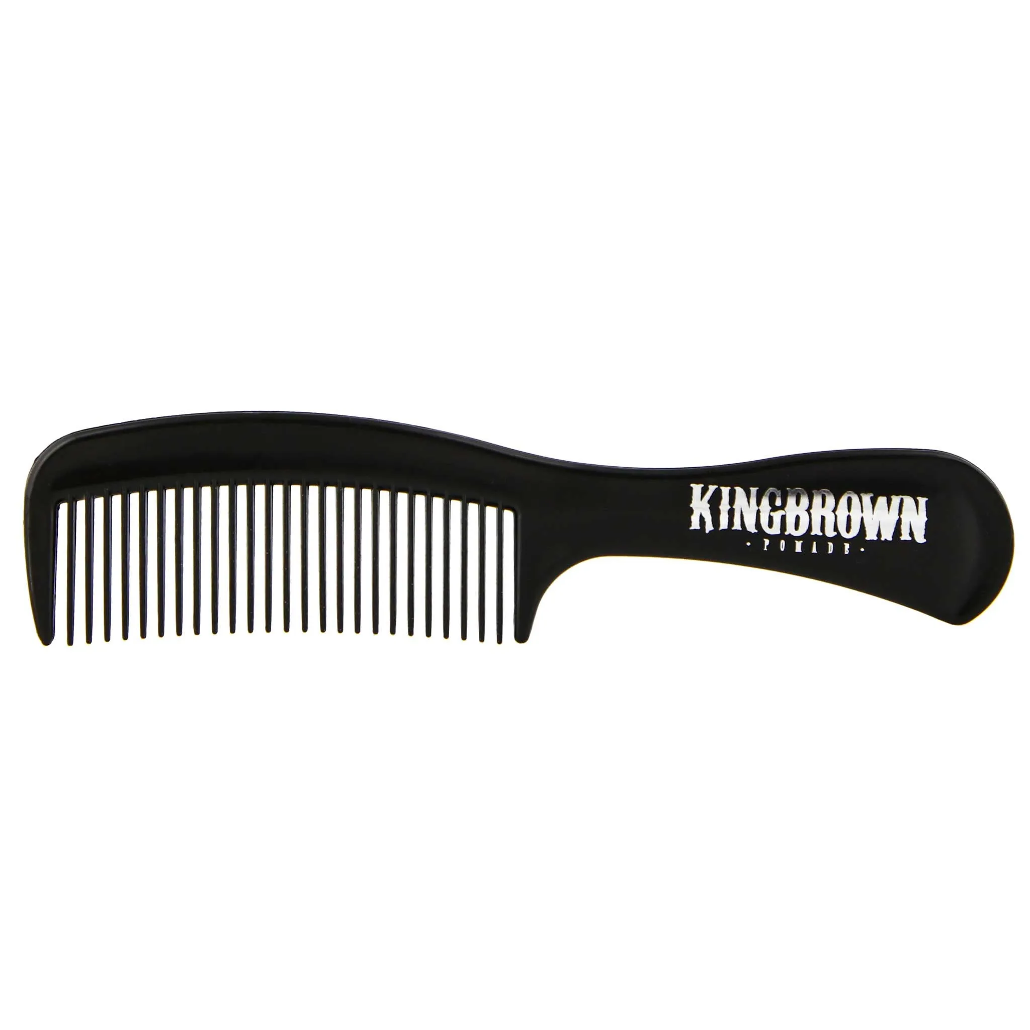 King Brown Black Handle Comb