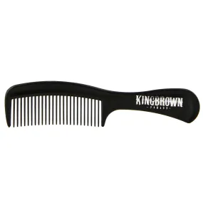 King Brown Black Handle Comb