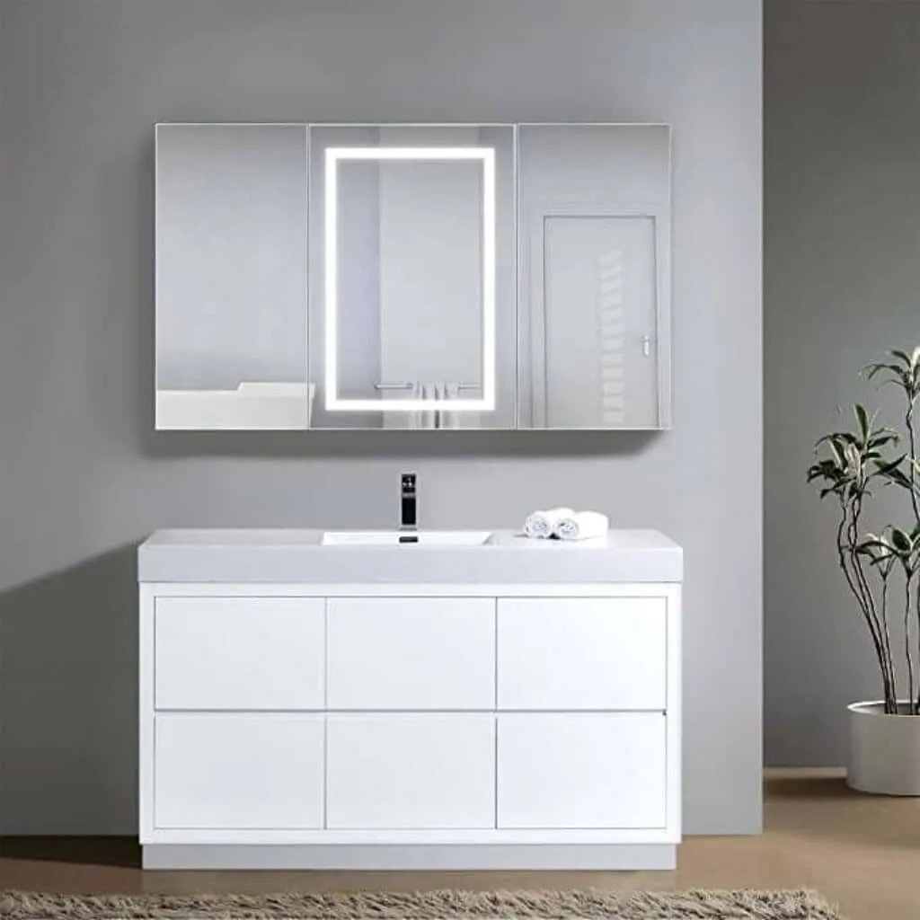 Krugg Svange 6036LLR 60″ X 36″ LED Medicine Cabinet