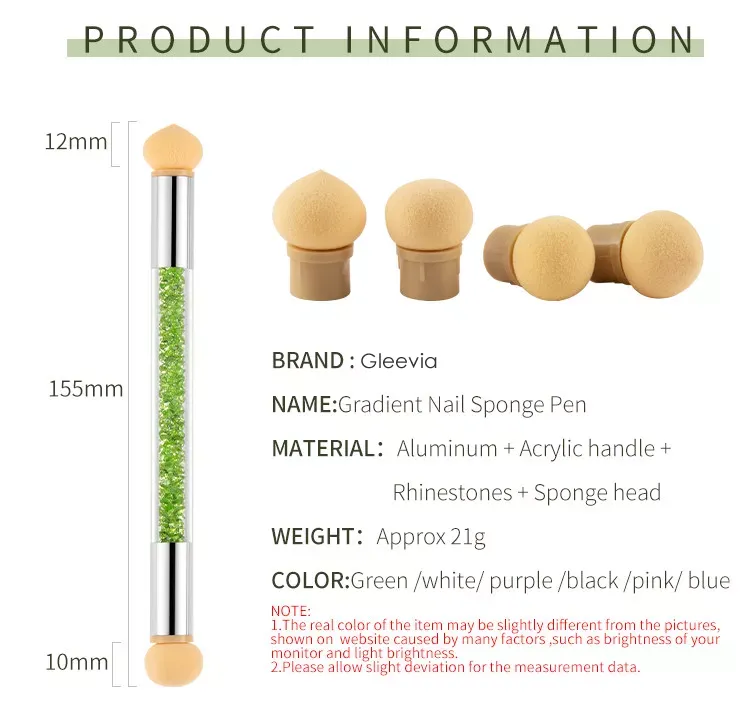 Kulis - Nail Art Ombre Sponge Tools