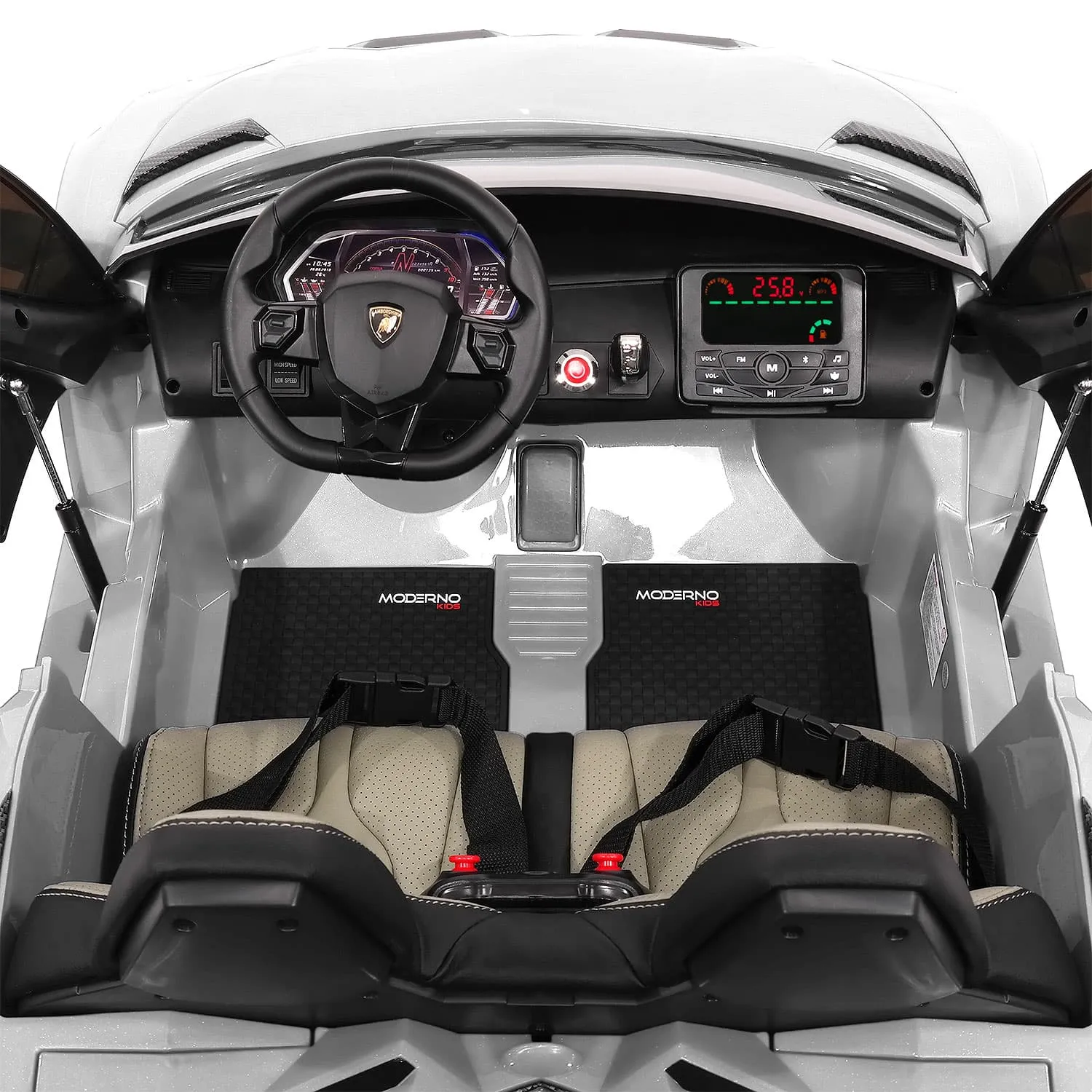Lamborghini Aventador Svj 24v Kids Ride-on Car With R/c Parental Remote | Pink