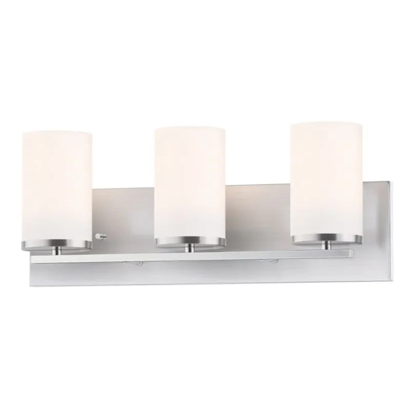 Lateral Three Light Vanity Lighting