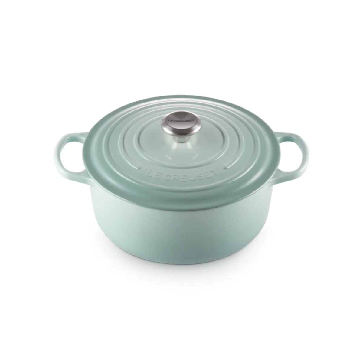 Le Creuset Signature Round Casserole Sage 26cm