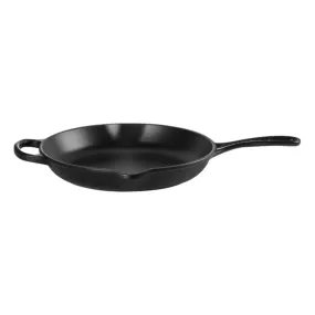 Le Creuset Signature Round Skillet Satin Black 30cm