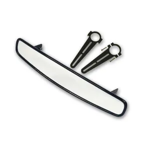 Longacre 17" Wide Angle Mirror Kit, Roll Bar Size: 1 3/4"  - Long Brackets