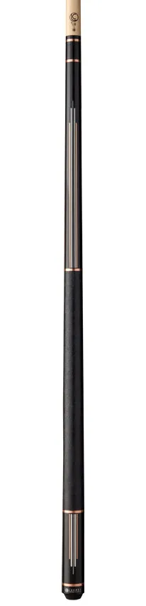 Lucasi Custom Art Deco Rose Gold & Silver Pool Cue