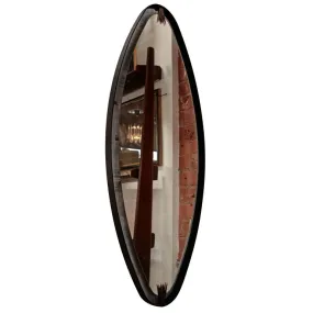 ma 39's oversized Iron, Brass Oval Mirror