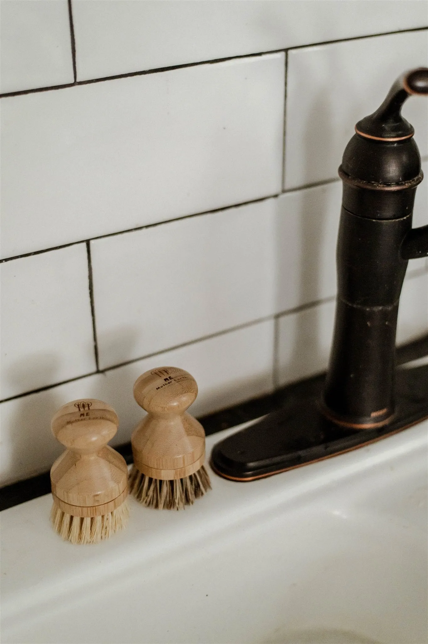 Me Mother Earth: 3 Pack - Multipurpose   Wood Scrub Brush   Beechwood Sisal Kitchen Brush