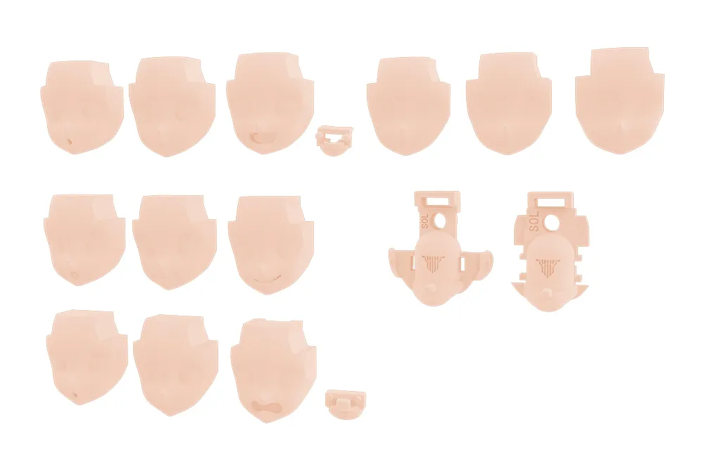 Megami Device M.S.G - 05 Face Set Sol Skin Color C 1/1 KP737