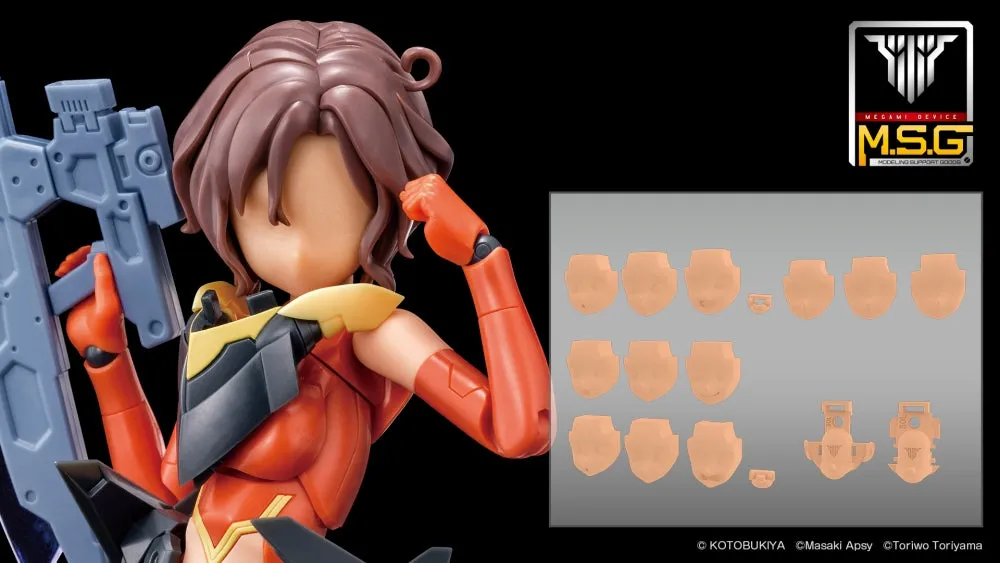 Megami Device M.S.G - 05 Face Set Sol Skin Color D 1/1 KP731