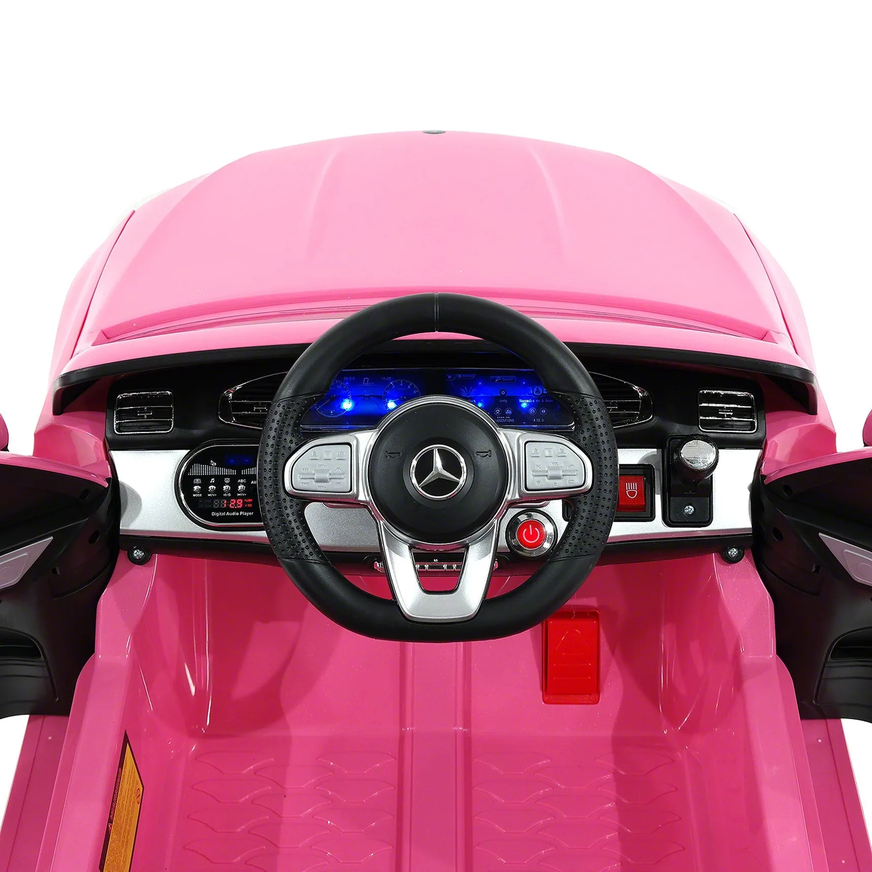 Mercedes Gle450 12v Kids Ride-on Car Suv With R/c Parental Remote | Pink