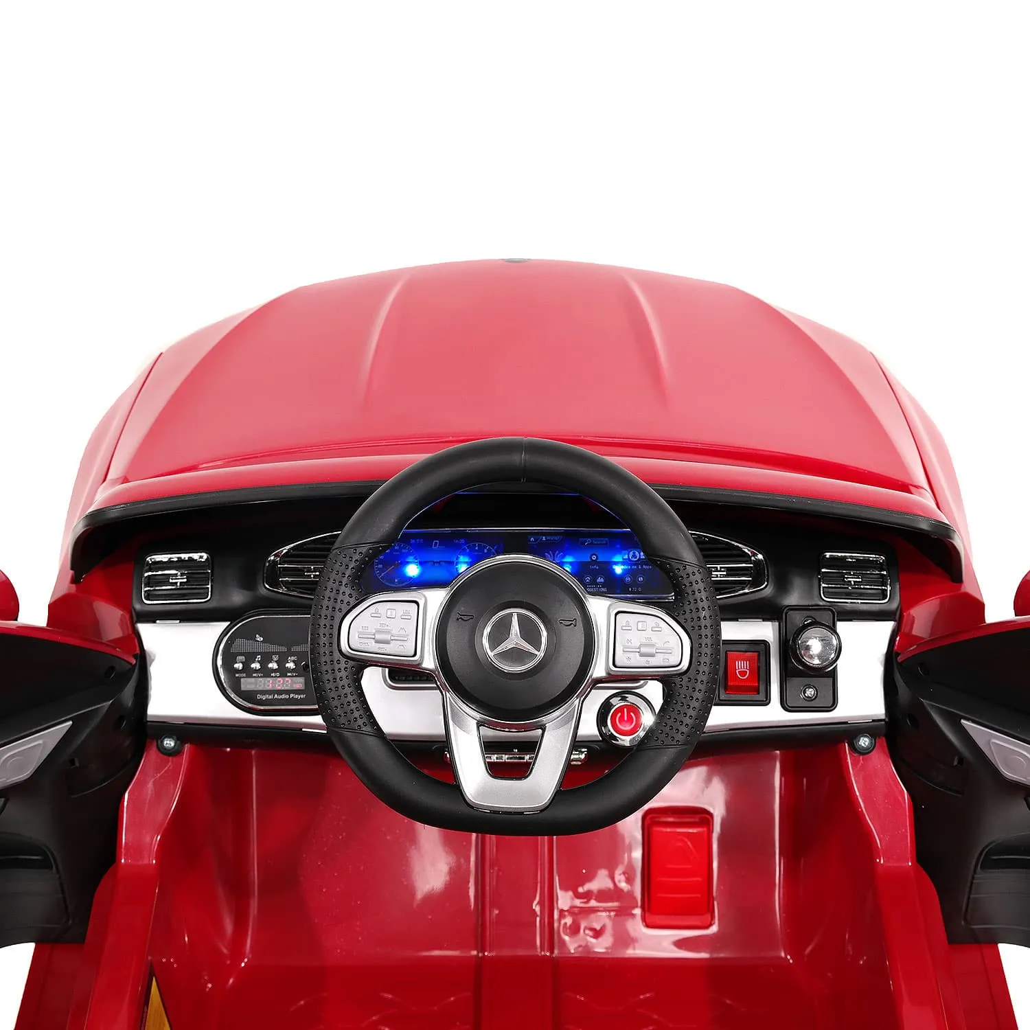 Mercedes Gle450 12v Kids Ride-on Car Suv With R/c Parental Remote | Red