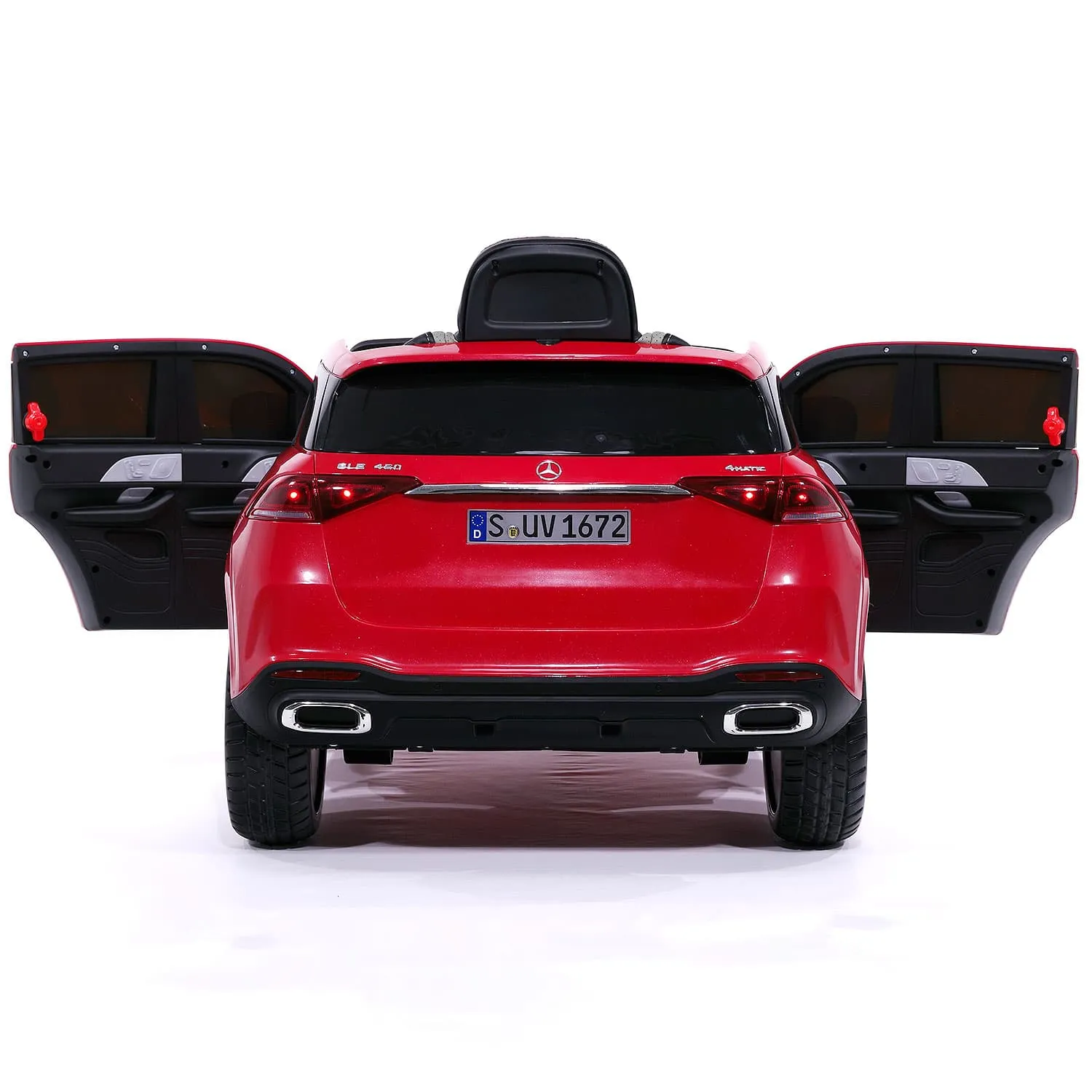Mercedes Gle450 12v Kids Ride-on Car Suv With R/c Parental Remote | Red