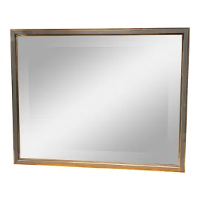 Mid Century Large Italian Wall Mirror, 1950s