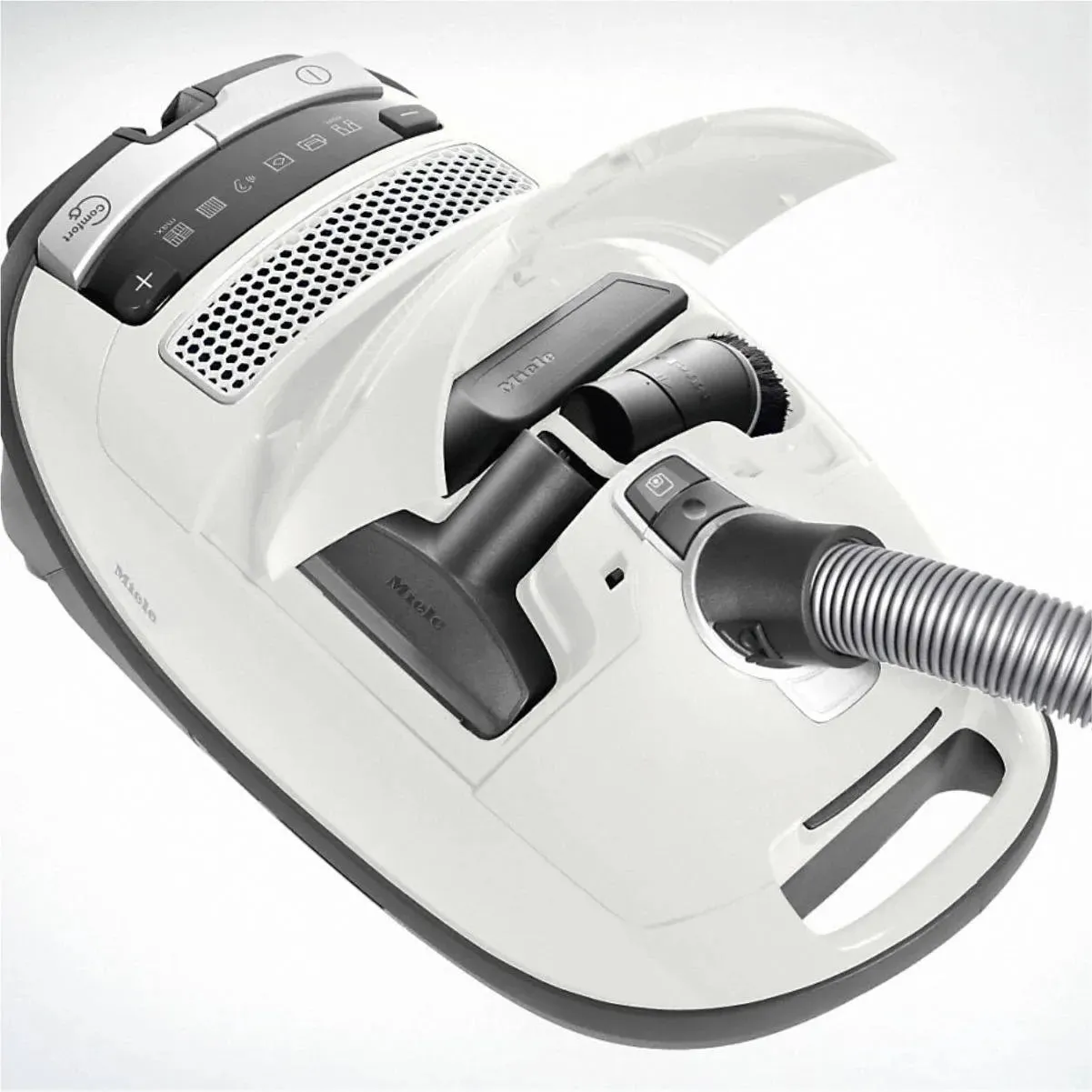 Miele Complete C3 Excellence Canister Vacuum Cleaner 41GDE039CDN (Lotus White)