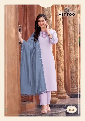 Mittoo Kohinoor Vol 3 Designer Kurti With Bottom Dupatta Collection (995x06)