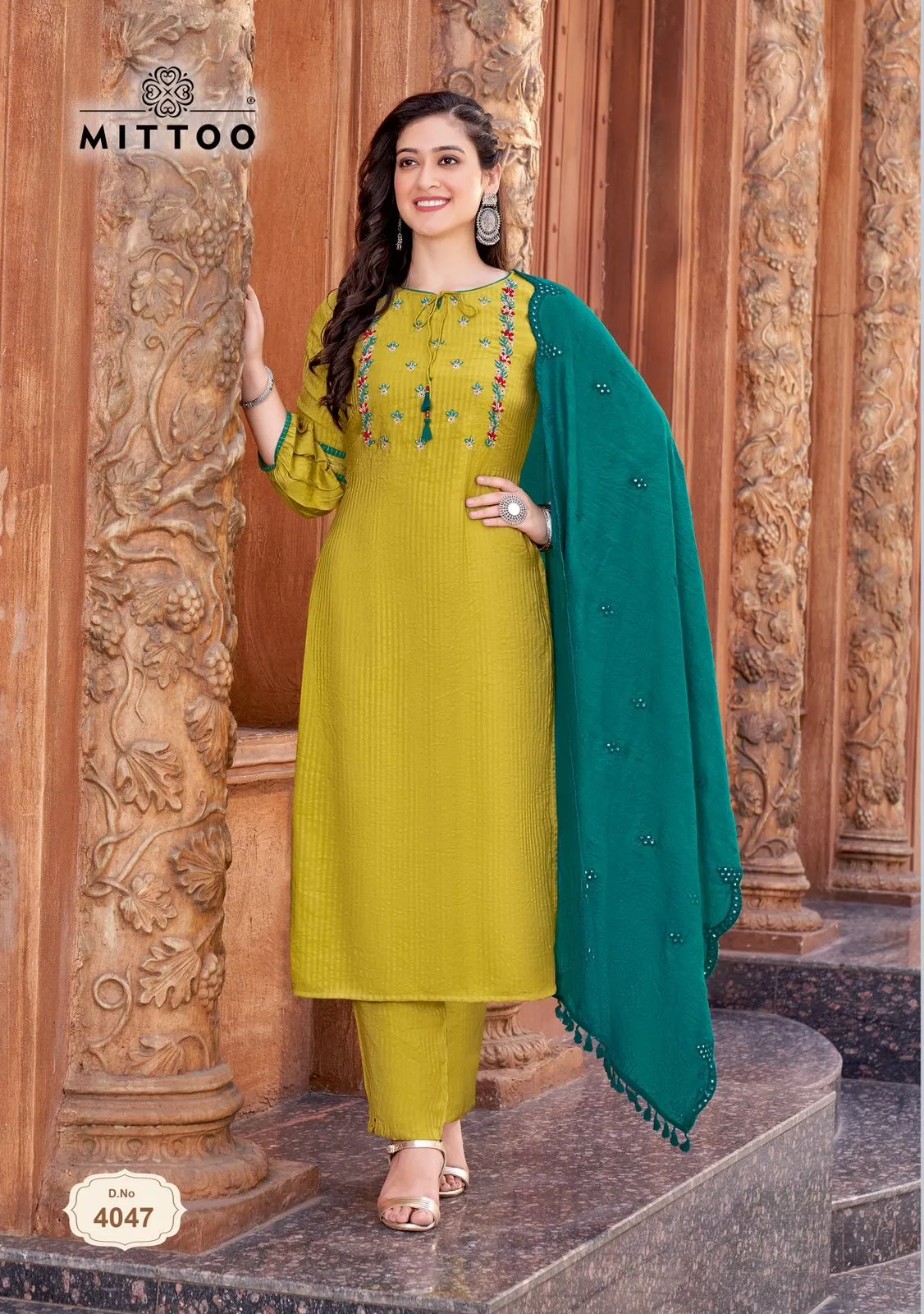 Mittoo Kohinoor Vol 3 Designer Kurti With Bottom Dupatta Collection (995x06)