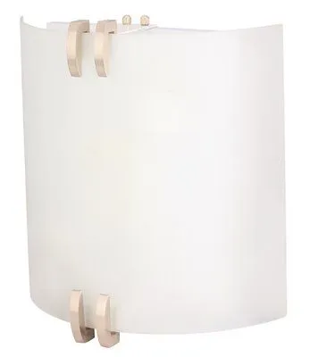 Monument Bathroom Wall Sconce Matte Finished Opal Glass 2 X 10-7/8 X 4 Inch  Uses (2) 13-Watt G24Q-1 Base Lamps