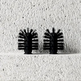 nichba | toilet brush refill | 2 pack | black