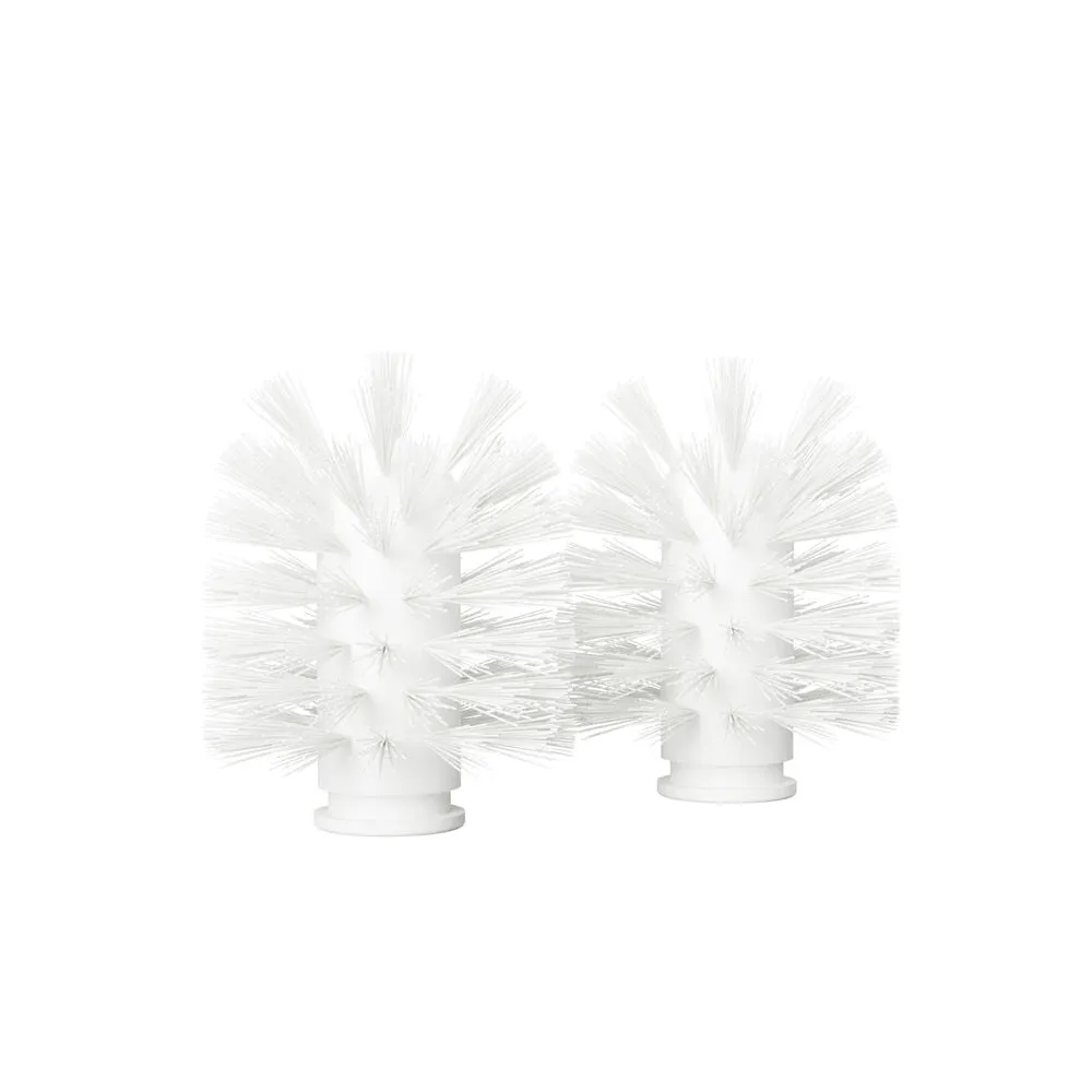 nichba | toilet brush refill | 2 pack | white