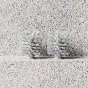 nichba | toilet brush refill | 2 pack | white