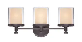 Nuvo Lighting 60/4543 Decker Three Light Vanity Fixture