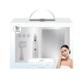 Olivia Rose- Glow Up- Beauty Bundle- LED Mirror   Electric Pore Extractor & Facial Brush