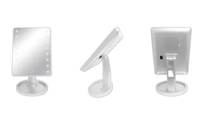 Olivia Rose- Glow Up- Beauty Bundle- LED Mirror   Electric Pore Extractor & Facial Brush
