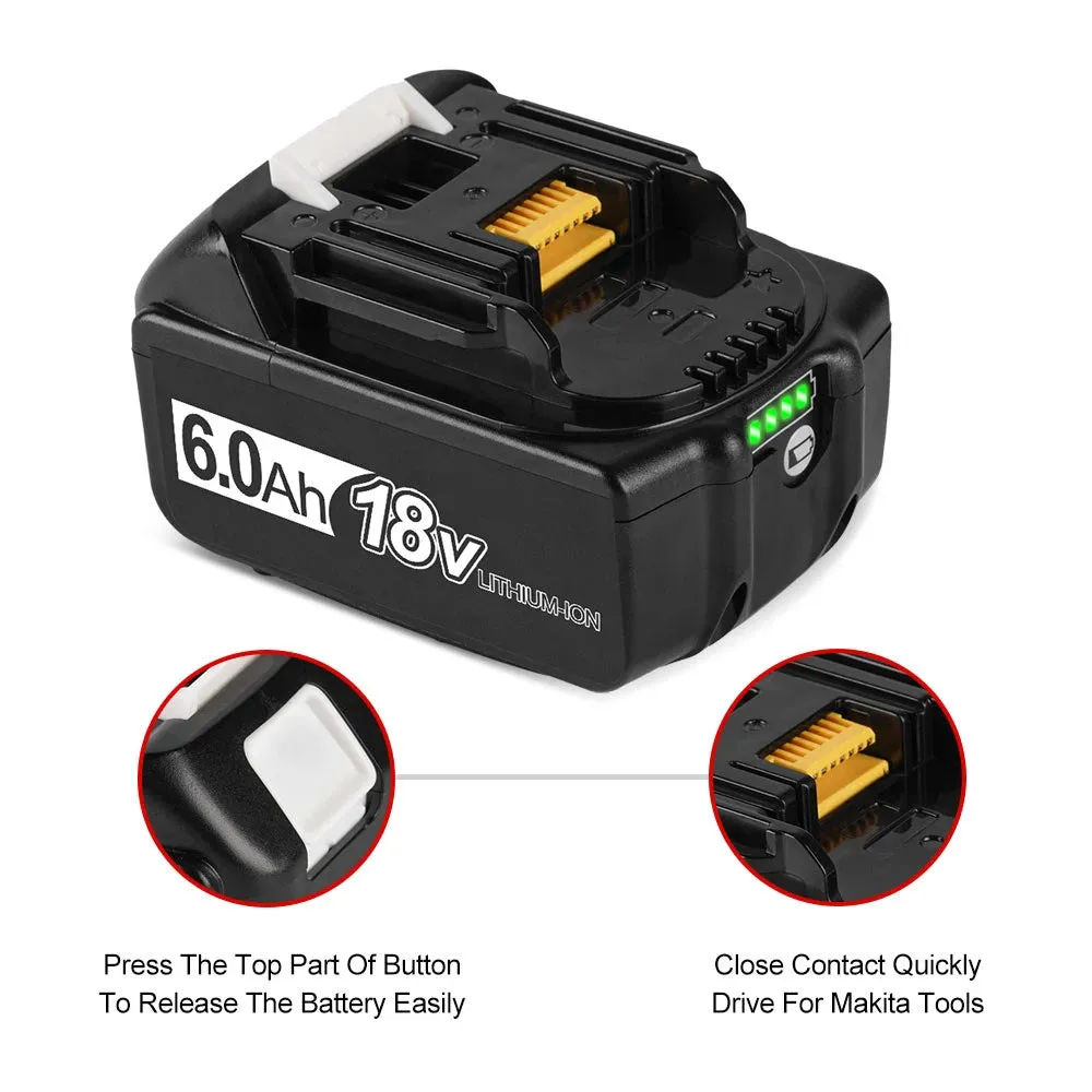 ONEVAN 125mm Angel Grinder & Electric Rivet Gun Brushless Cordless 2‑Pc. Combo Kit 6.0Ah