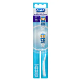 Oral-B 3D White Battery Replacement Brush Heads, 2-Pack