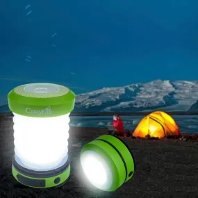 Outdoor Collapsible USB Rechargeable Solar LED Lamp