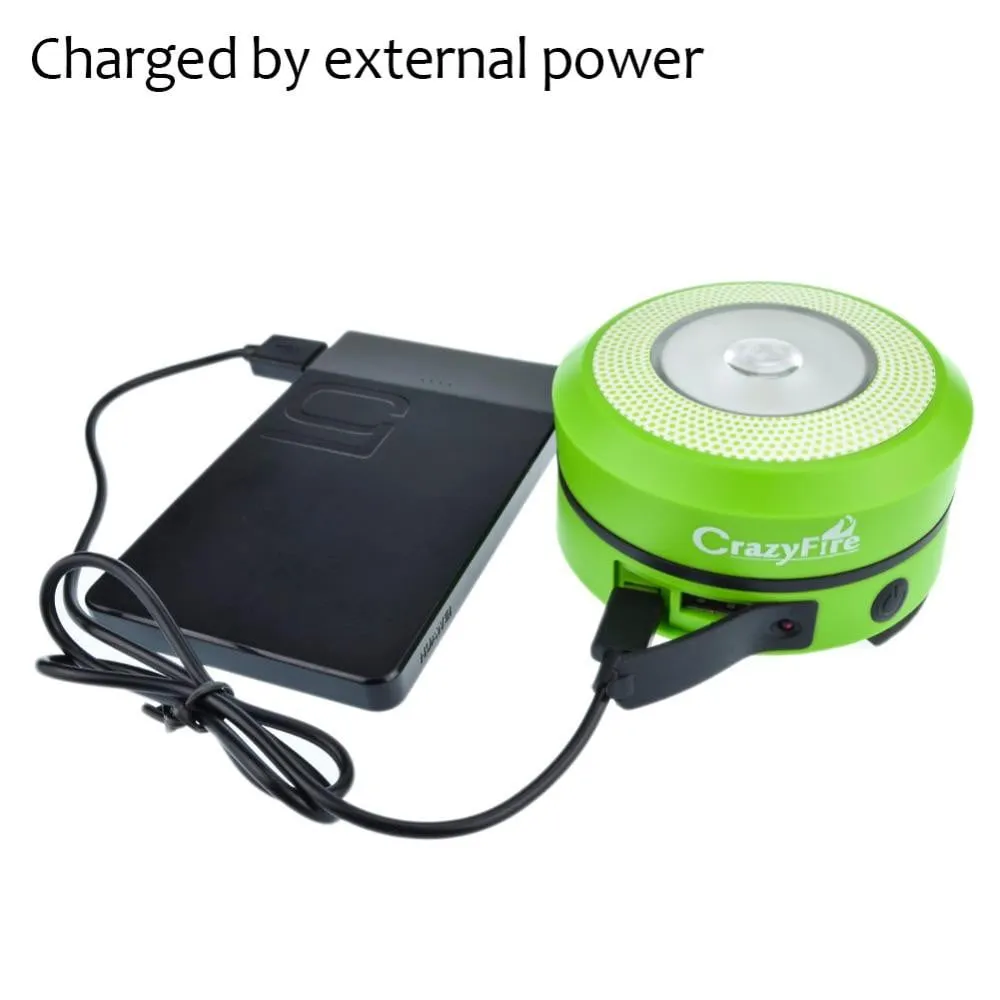 Outdoor Collapsible USB Rechargeable Solar LED Lamp