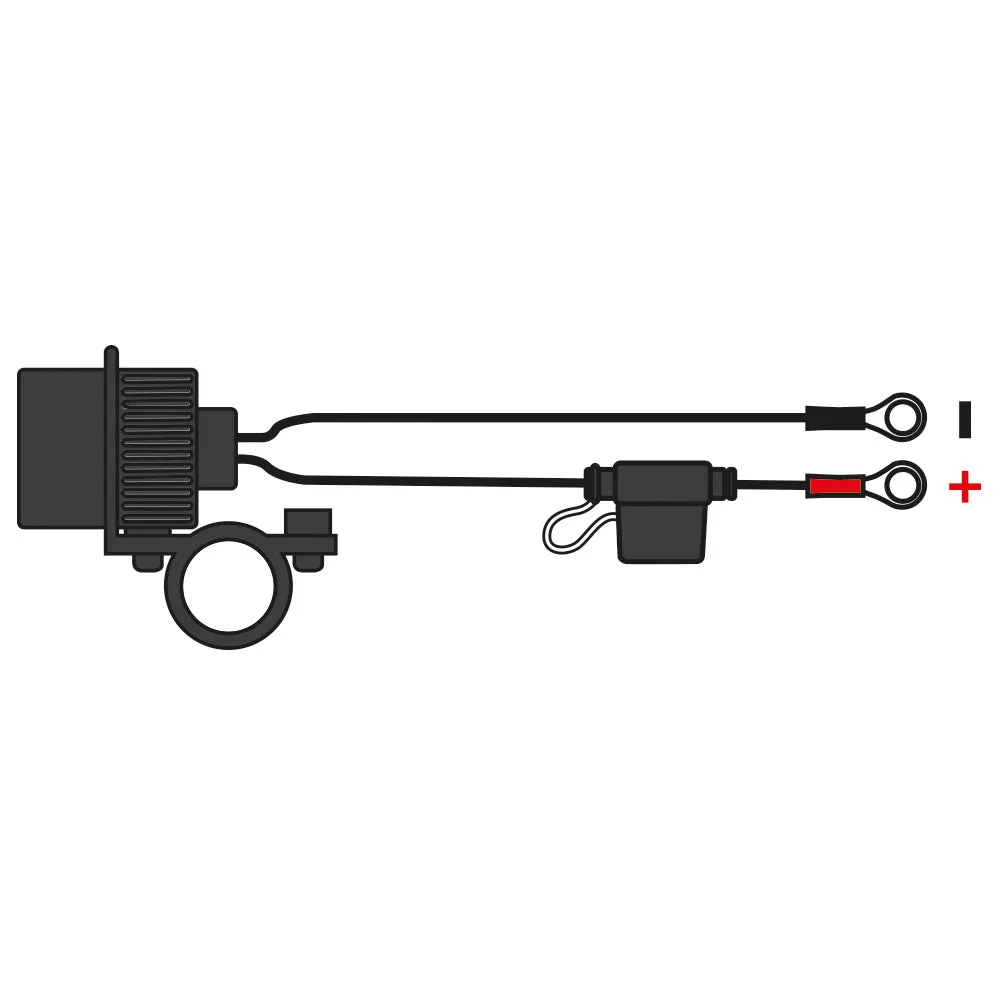 Oxford 12V STD Accessory Motorcycles Plug Socket Power Supply