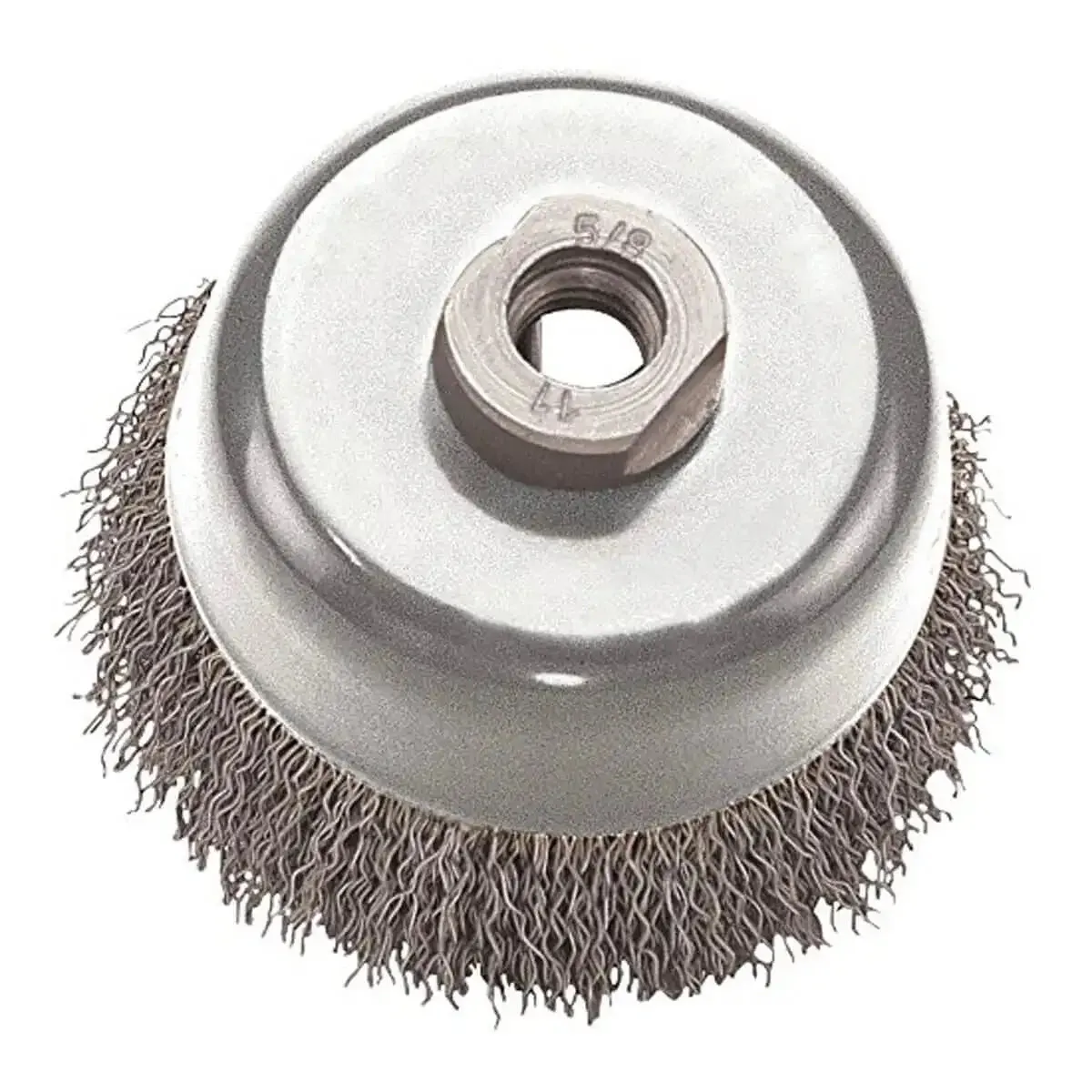 Pearl Abrasive Crimped Cup Tempered Wire Wheels