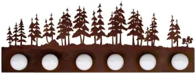 Pine Forest Six Light Fixture