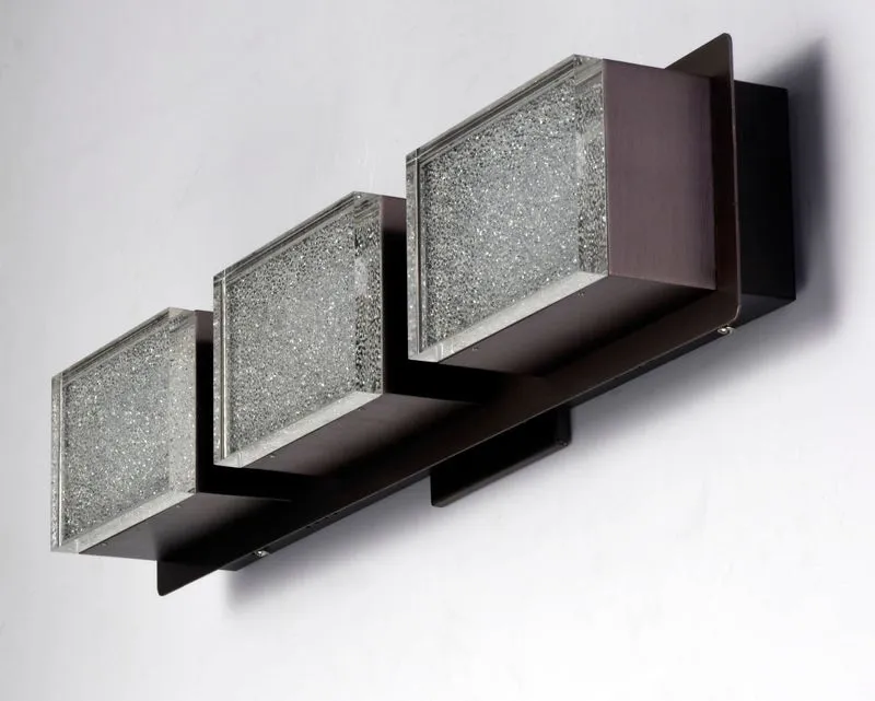 Pizzazz 22.75" 3 Light Bath Vanity Light in Coffee