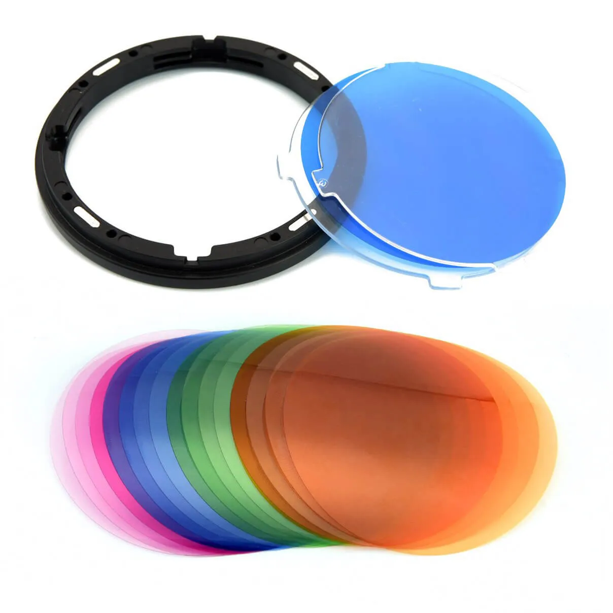 Pocket Flash Accessory Kit & 32-Overlays Transparency Color Gel