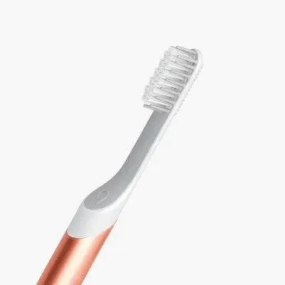 quip Metal Electric Toothbrush Starter Kit - 2-Minute Timer   Travel Case - Copper